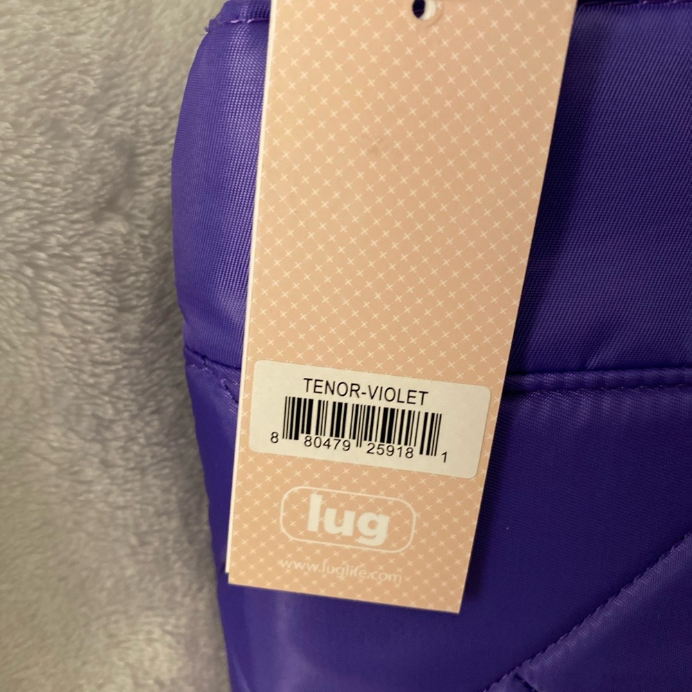 NWT Lug Tenor 2 Peice Crossbody Set Purple 💜 - Picture 6 of 13